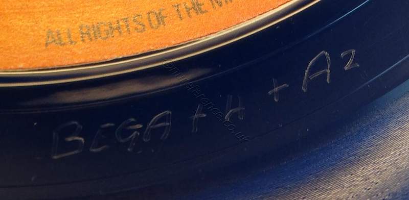 BEGA 4 1978 A Side Matrix.